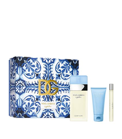 light blue dolce gabbana geschenkset|light blue cologne gift set.